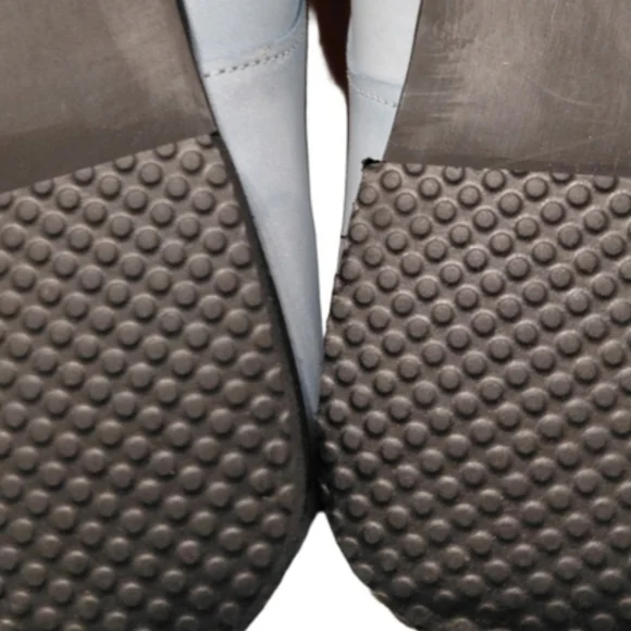 Banji Blue Black Toe Leather Lace Up Oxfords Size 38 US 7.5 Artsy Avant Garde - Picture 8 of 8